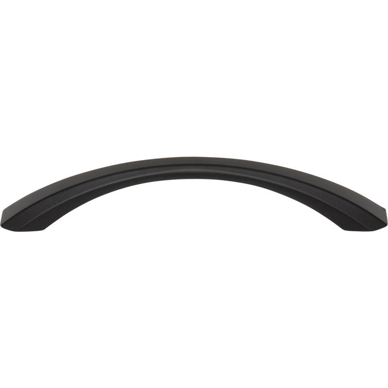 128 mm Center-to-Center Matte Black Wheeler Cabinet Pull