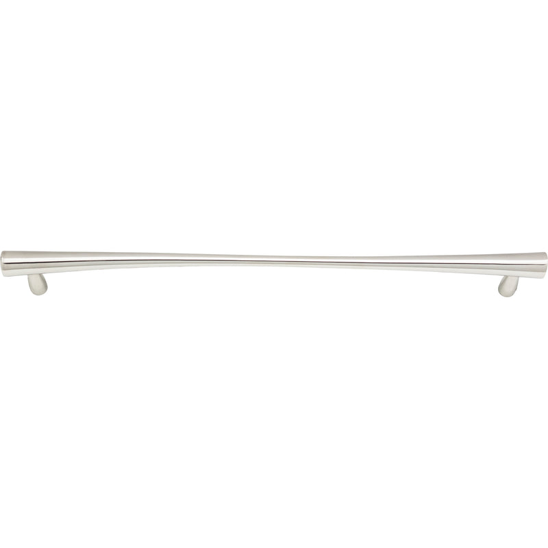 Fluted Pull 11 5/16 Inch (c-c) Polished Stainless Steel