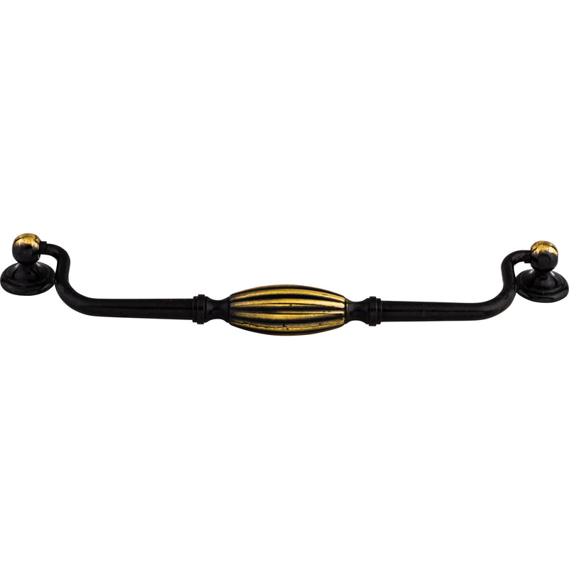 Tuscany Drop Pull 8 13/16 Inch (c-c) Dark Antique Brass