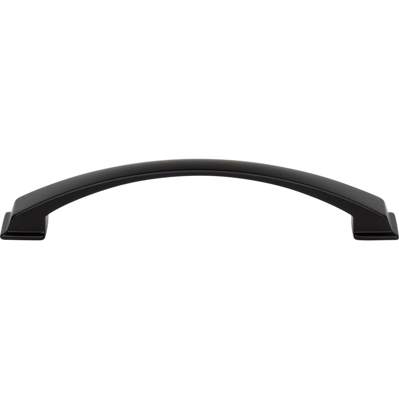 160 mm Center-to-Center Matte Black Arched Roman Cabinet Pull