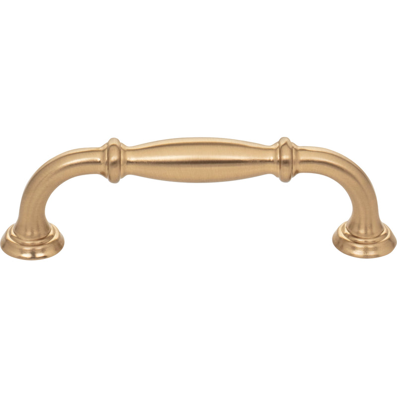 96 mm Center-to-Center Satin Bronze Tiffany Cabinet Pull