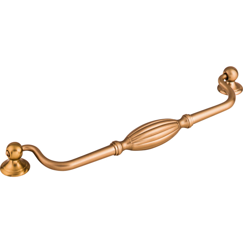 Tuscany Drop Pull 8 13/16 Inch (c-c) Brushed Bronze