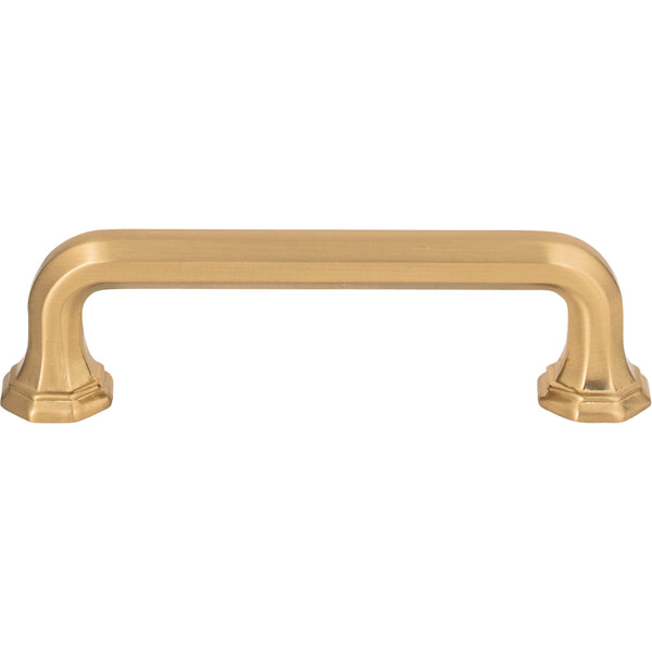 Elizabeth Pull 3 3/4 Inch (c-c) Warm Brass