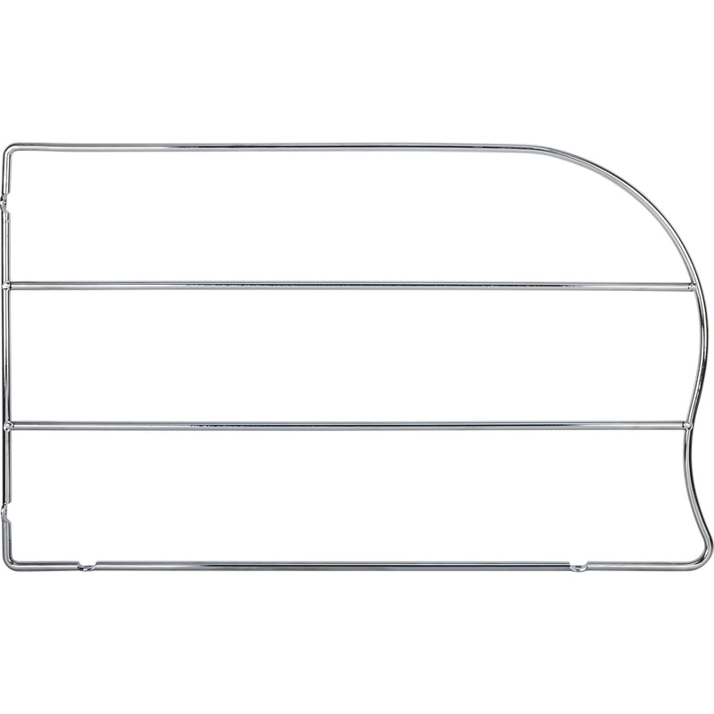 12" Polished Chrome Metal Wire Tray Divider