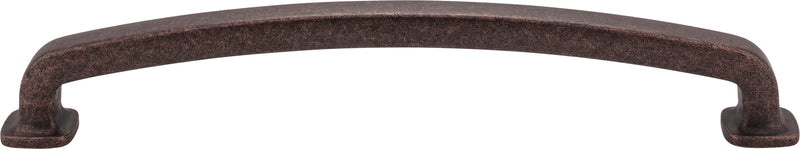 12" Center-to-Center Distressed Oil Rubbed Bronze Belcastel 1 Appliance Handle