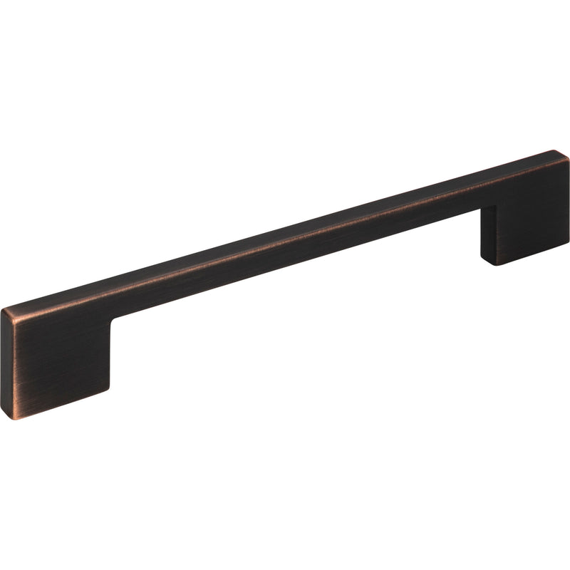 Thin Square Pull 7 9/16 Inch (c-c) Venetian Bronze