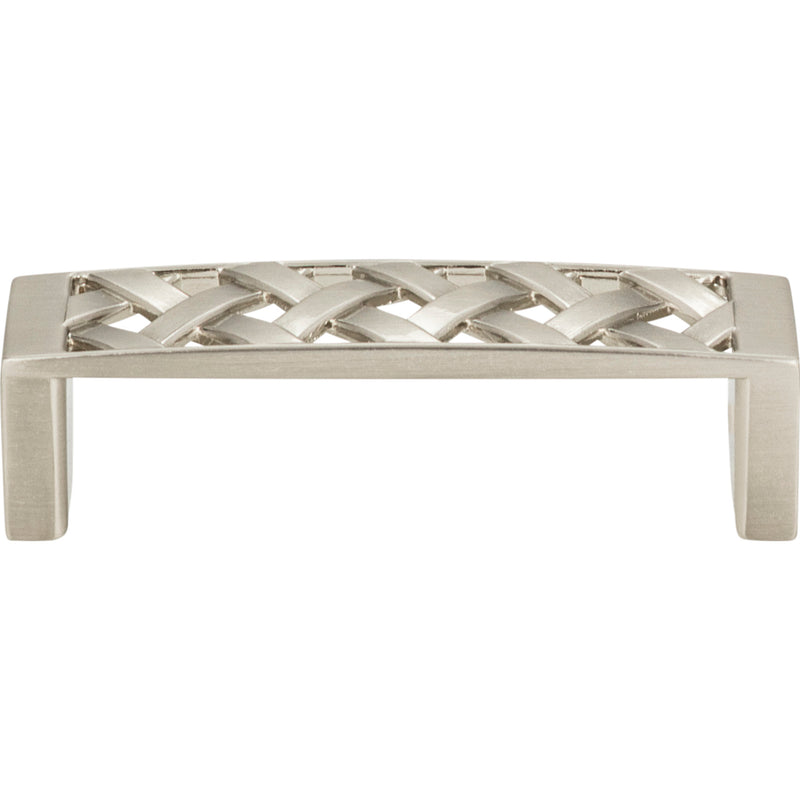 Lattice Pull 3 Inch (c-c) Brushed Nickel