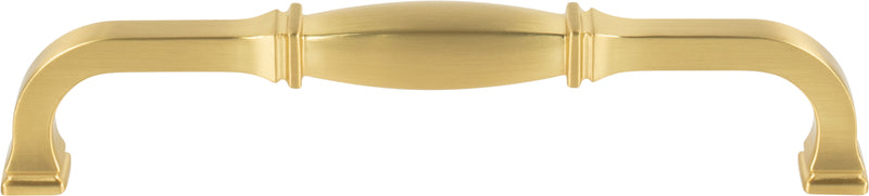 160 mm Center-to-Center Brushed Gold Audrey Cabinet Pull