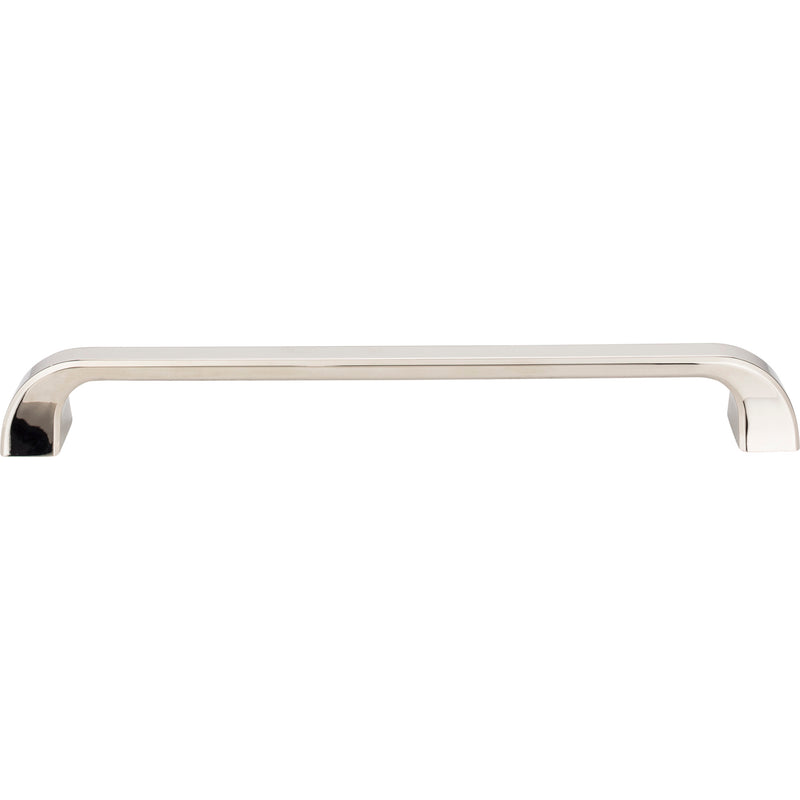 12" Center-to-Center Polished Nickel Square Marlo Appliance Handle