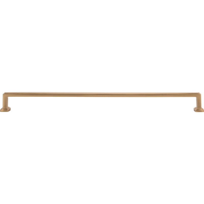 305 mm Center-to-Center Satin Bronze Richard Cabinet Pull