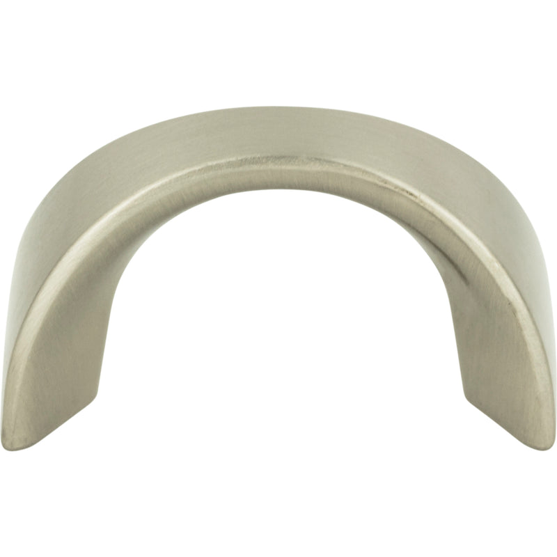 Sleek Knob 1 1/4 Inch (c-c) Brushed Nickel