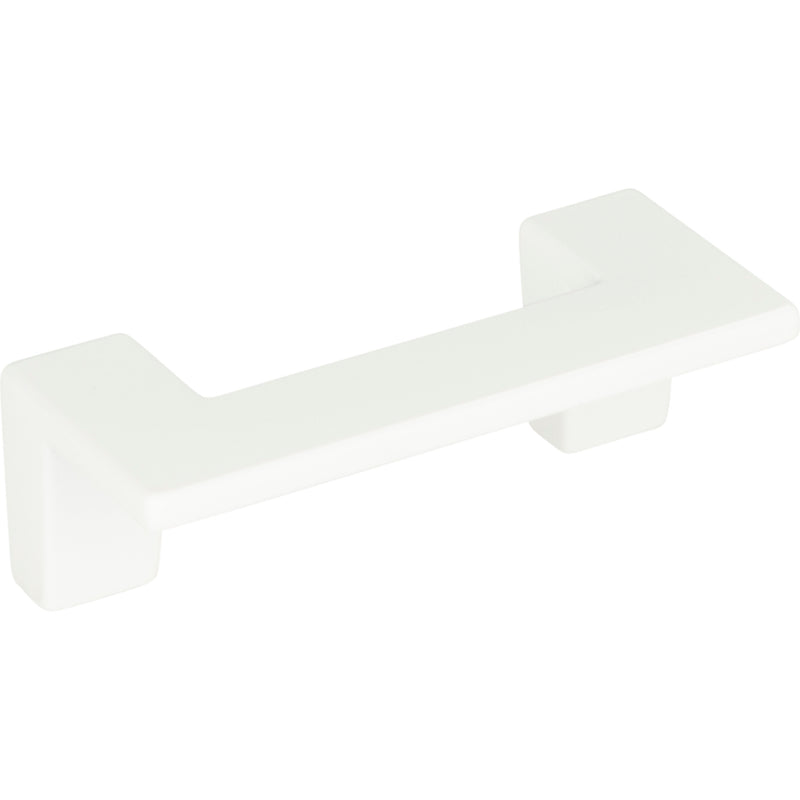 U Turn Pull 2 1/2 Inch (c-c) High White Gloss