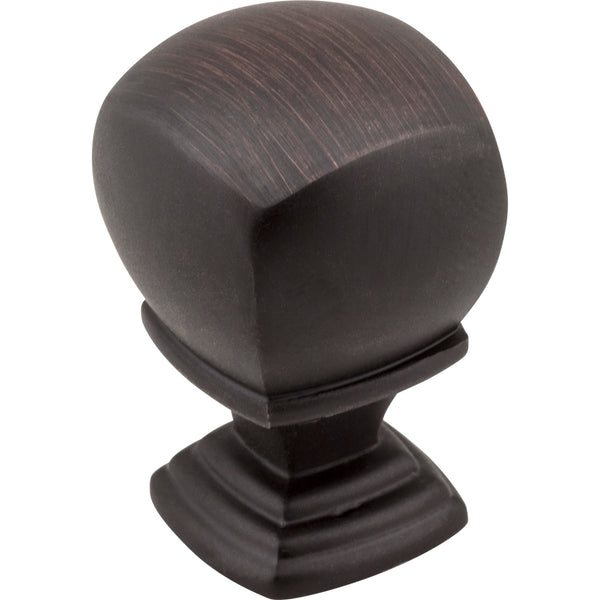 7/8" Overall Length  Brushed Oil Rubbed Bronze Katharine Cabinet Knob