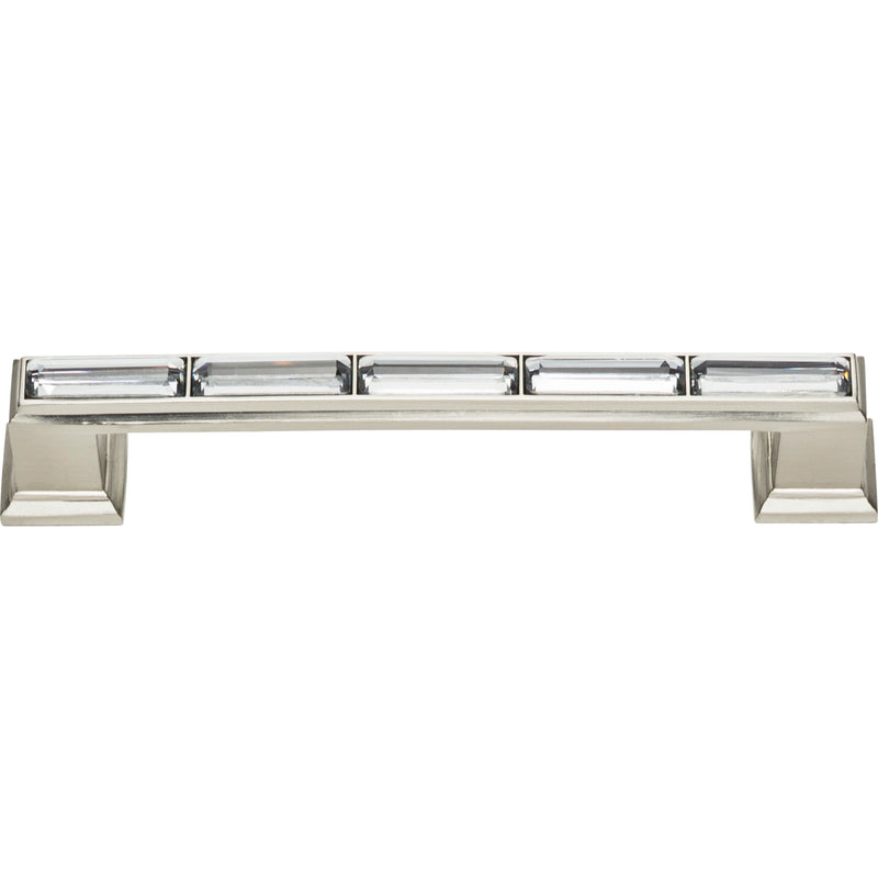 Legacy Crystal Pull 5 1/16 Inch (c-c) Brushed Nickel