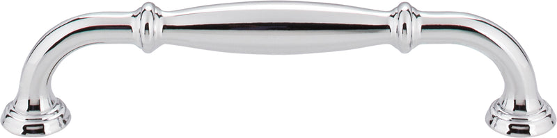 128 mm Center-to-Center Polished Chrome Tiffany Cabinet Pull