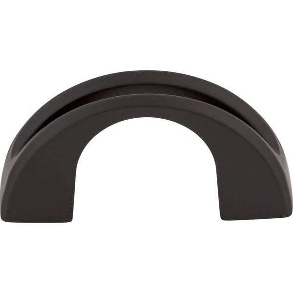 Tango U Finger Pull 1 1/4 Inch (c-c) Flat Black