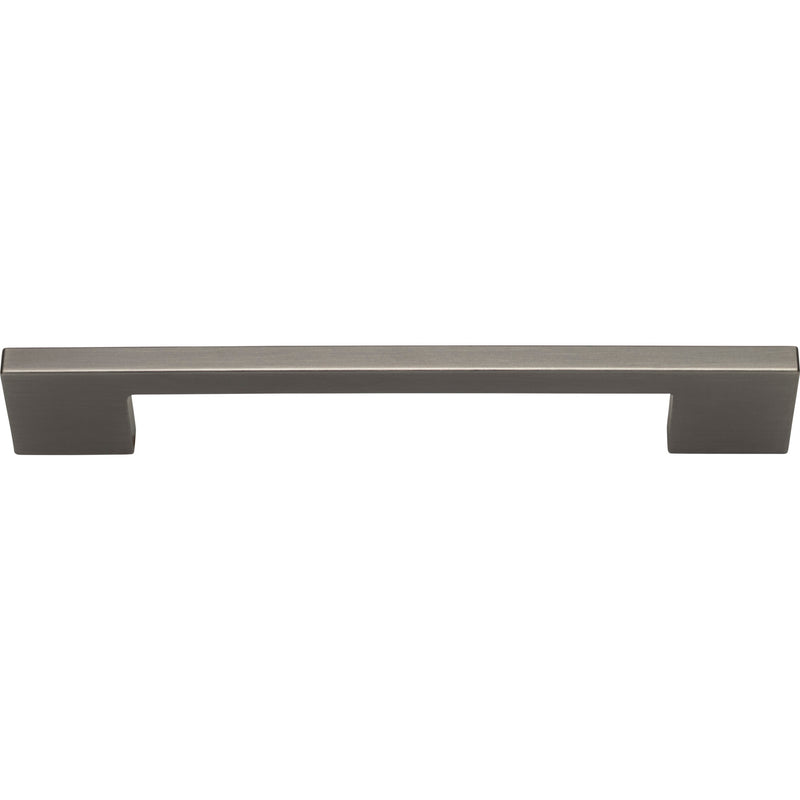 Thin Square Pull 7 9/16 Inch (c-c) Slate