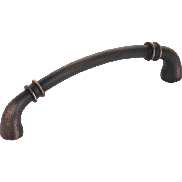 128 mm Center-to-Center Brushed Oil Rubbed Bronze Marie Cabinet Pull