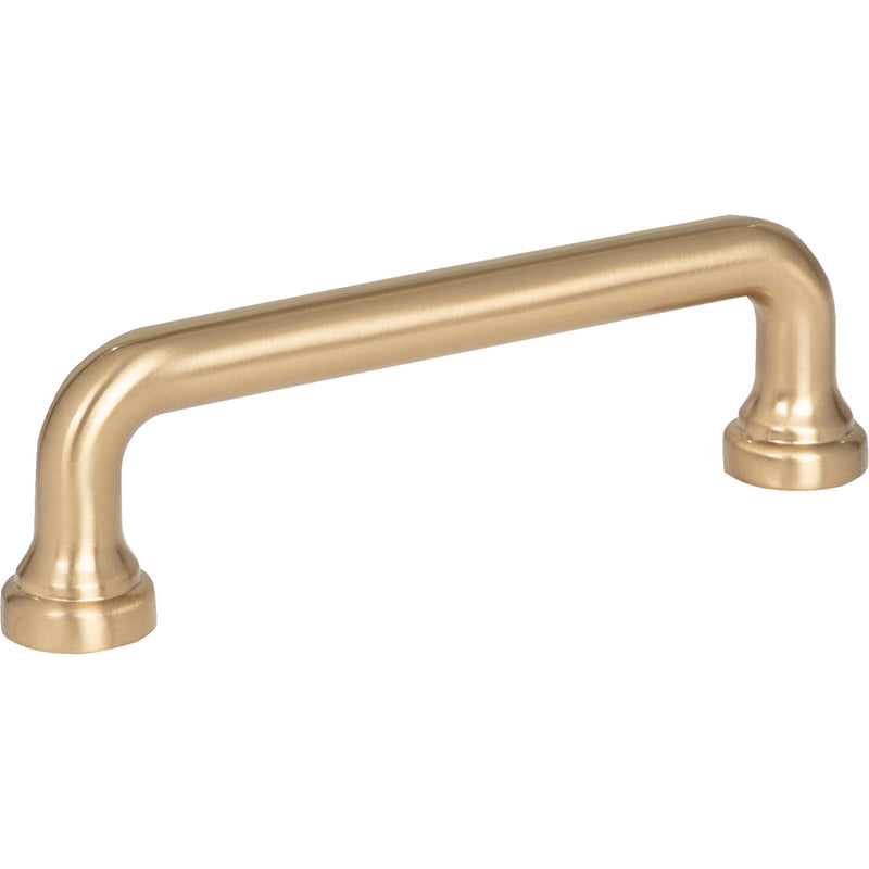 Malin Pull 3 3/4 Inch (c-c) Warm Brass