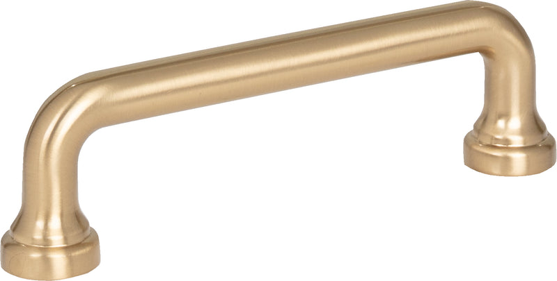 Malin Pull 3 3/4 Inch (c-c) Warm Brass