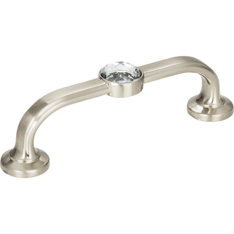 Legacy Crystal Bracelet Pull 3 Inch (c-c) Brushed Nickel