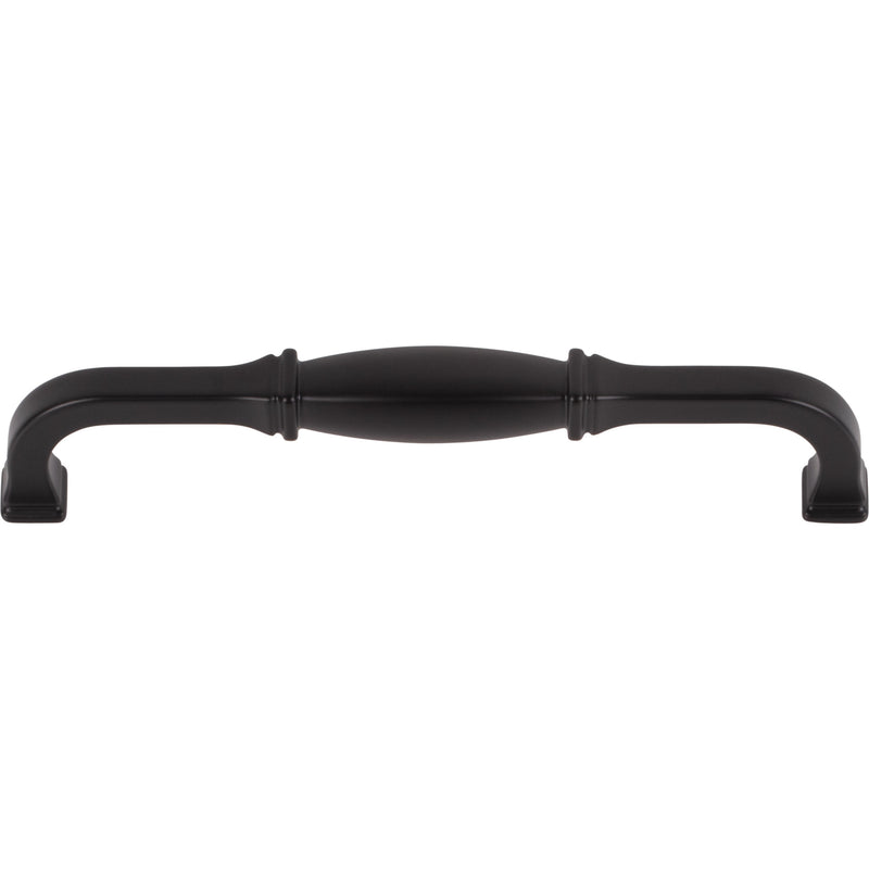 160 mm Center-to-Center Matte Black Audrey Cabinet Pull