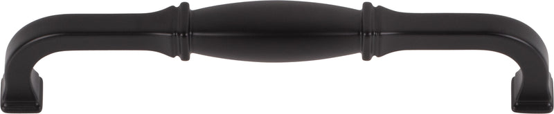 160 mm Center-to-Center Matte Black Audrey Cabinet Pull