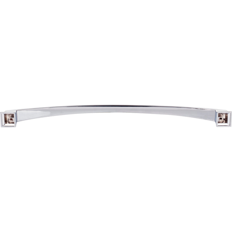 305 mm Center-to-Center Polished Chrome Arched Roman Cabinet Pull