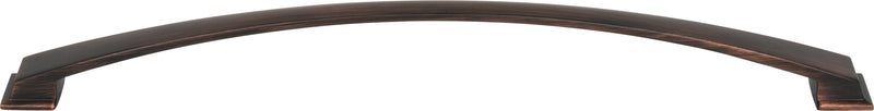 305 mm Center-to-Center Brushed Oil Rubbed Bronze Arched Roman Cabinet Pull