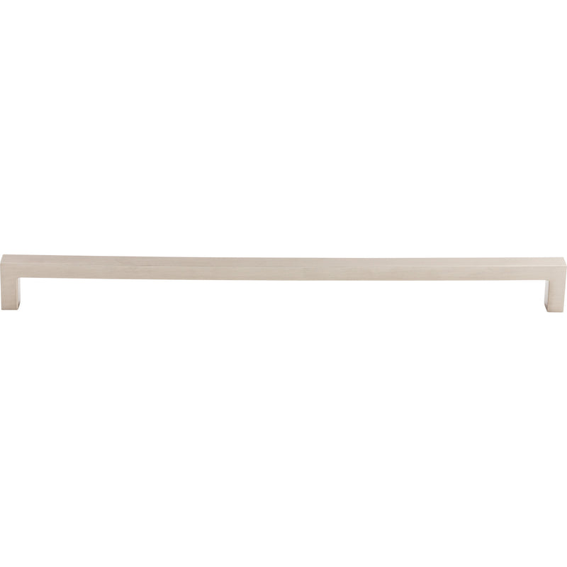 Square Bar Pull 17 5/8 Inch (c-c) Brushed Satin Nickel