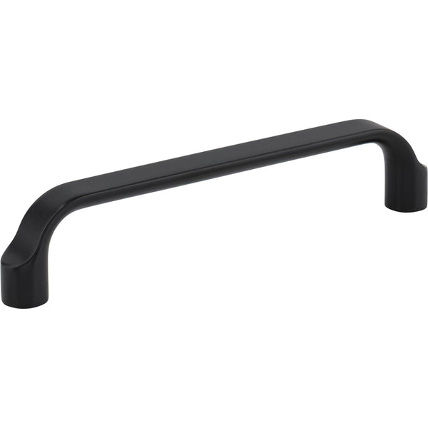 128 mm Center-to-Center Matte Black Brenton Cabinet Pull