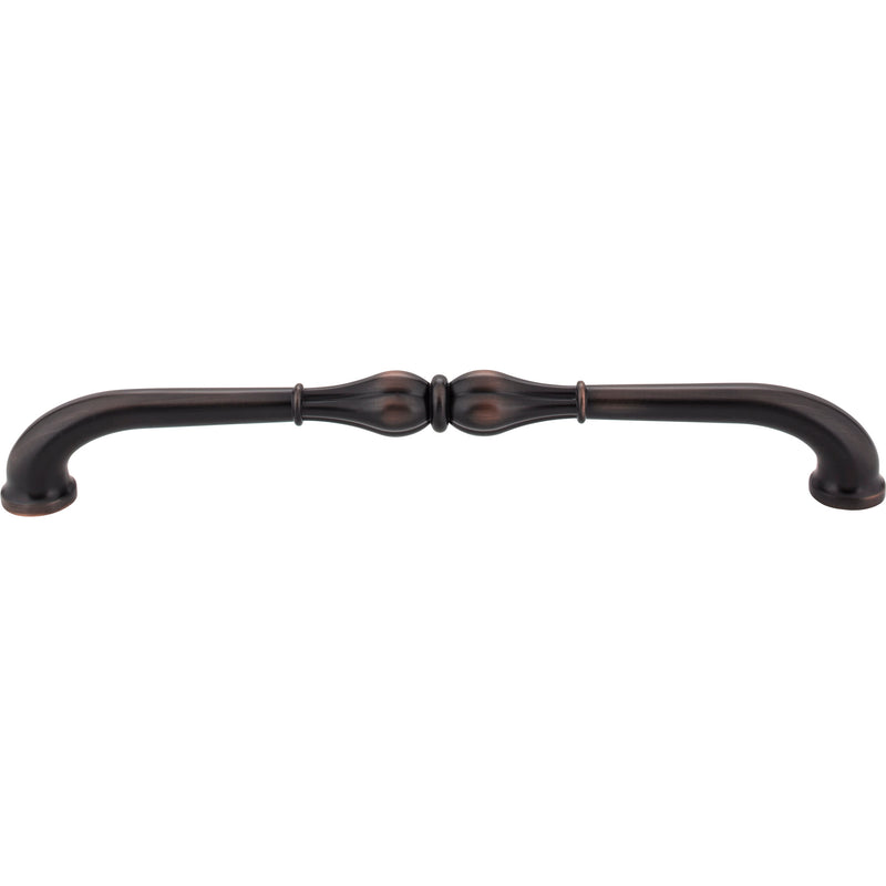 12" Center-to-Center Brushed Oil Rubbed Bronze Bella Appliance Handle