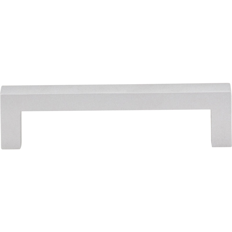 96 mm Center-to-Center Matte Silver Square Stanton Cabinet Bar Pull