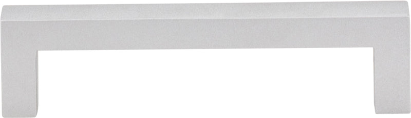 96 mm Center-to-Center Matte Silver Square Stanton Cabinet Bar Pull