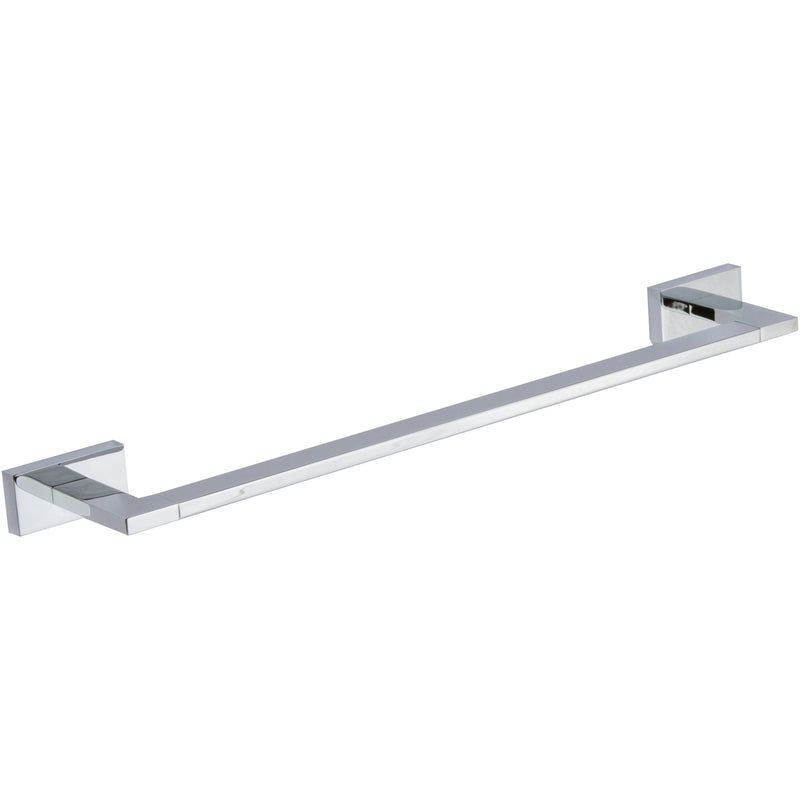 Axel Bath Towel Bar 18 Inch Single Polished Chrome