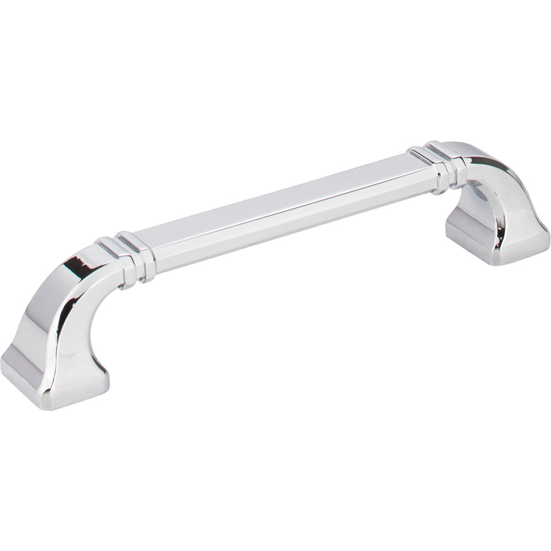 128 mm Center-to-Center Polished Chrome Ella Cabinet Pull