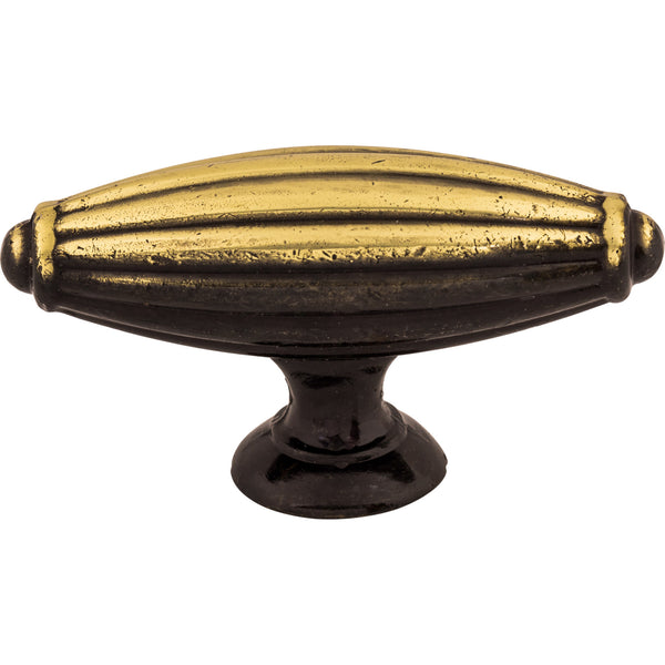 Tuscany T-Handle 2 7/8 Inch Dark Antique Brass