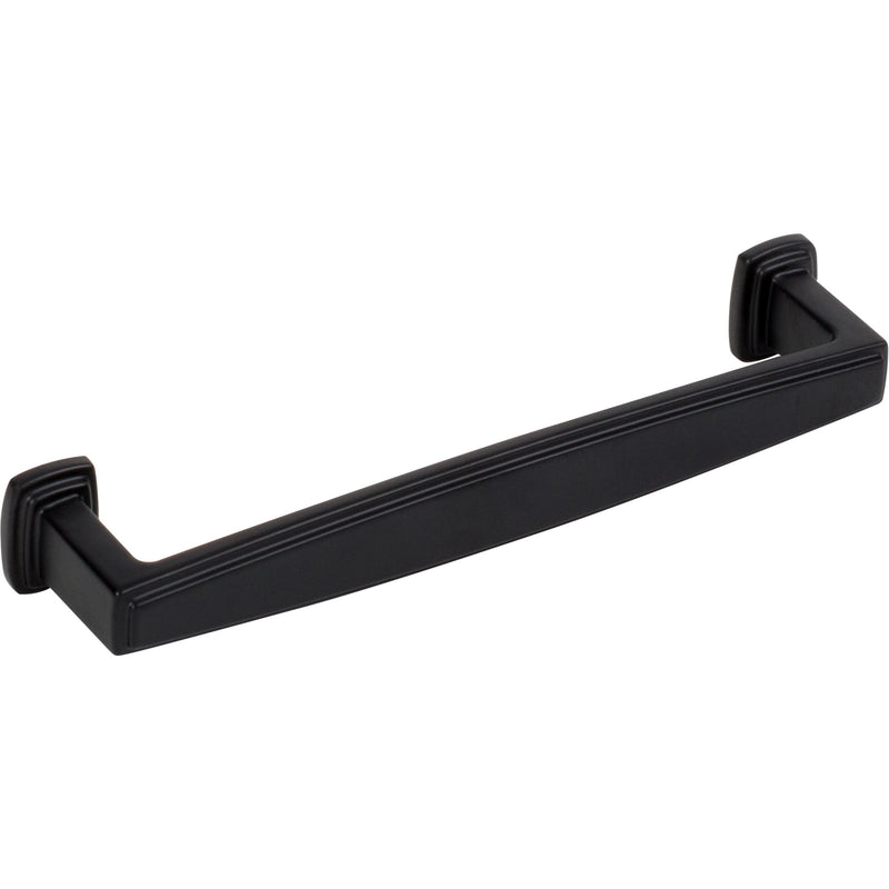 128 mm Center-to-Center Matte Black Richard Cabinet Pull