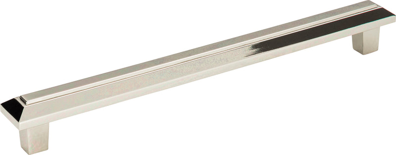 Trocadero Pull 7 1/2 Inch (c-c) Polished Nickel