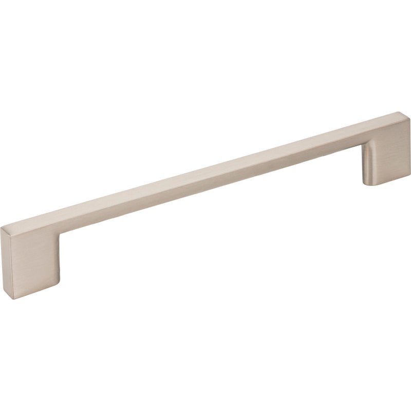 160 mm Center-to-Center Satin Nickel Square Sutton Cabinet Bar Pull