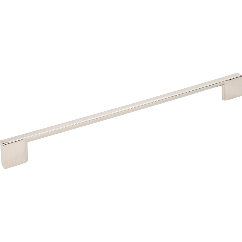 256 mm Center-to-Center Polished Nickel Square Sutton Cabinet Bar Pull