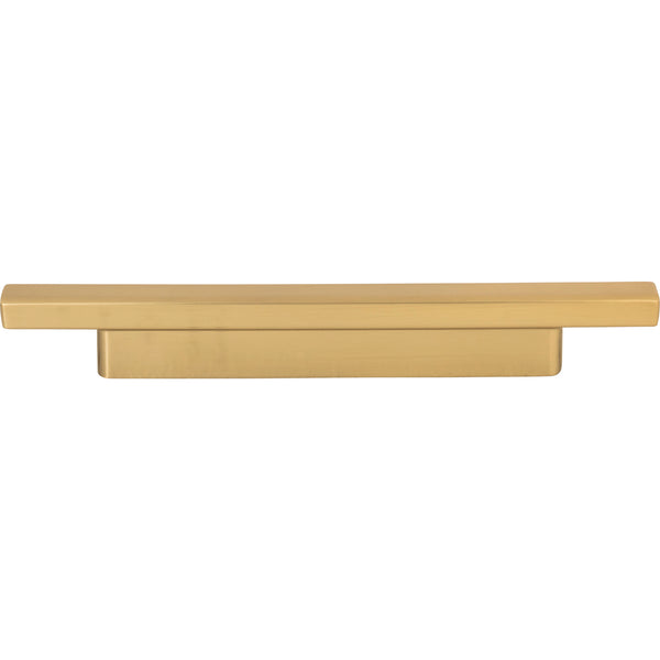 Tom Tom Pull 3 Inch (c-c)  3 3/4 Inch (c-c) Warm Brass