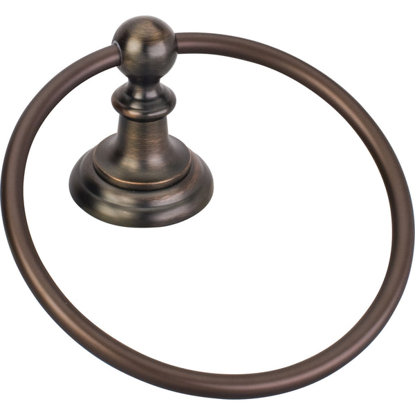 Fairview Brushed Oil Rubbed Bronze Towel Ring - Retail Packaged
