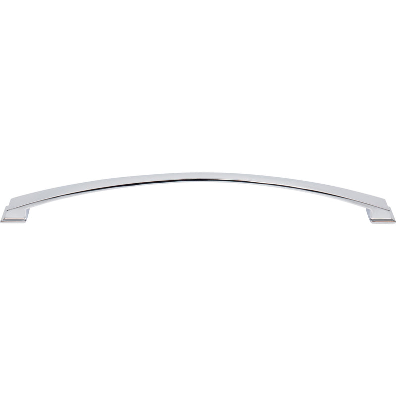 305 mm Center-to-Center Polished Chrome Arched Roman Cabinet Pull