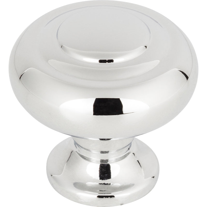 Kent Knob 1 1/4 Inch Polished Chrome