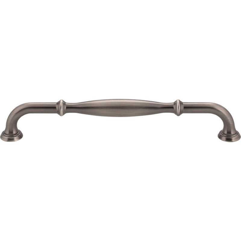 192 mm Center-to-Center Brushed Pewter Tiffany Cabinet Pull