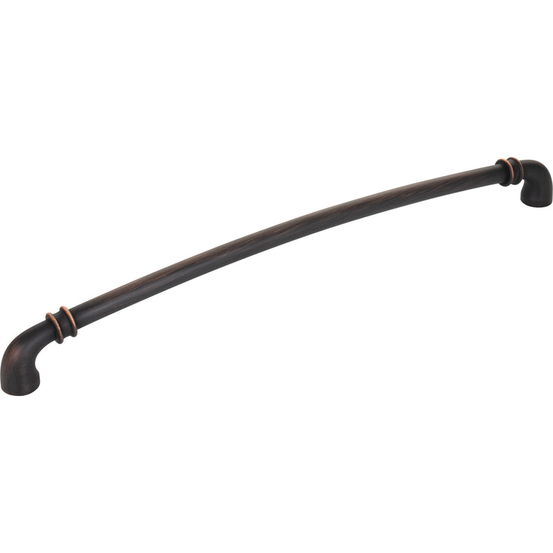 305 mm Center-to-Center Brushed Oil Rubbed Bronze Marie Cabinet Pull