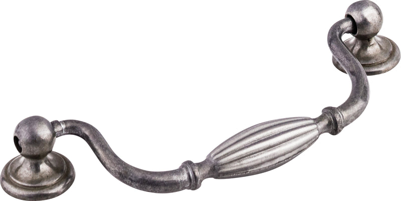 Tuscany Drop Pull 5 1/16 Inch (c-c) Pewter Light