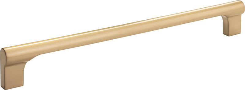 Whittier Appliance Pull 12 Inch Warm Brass