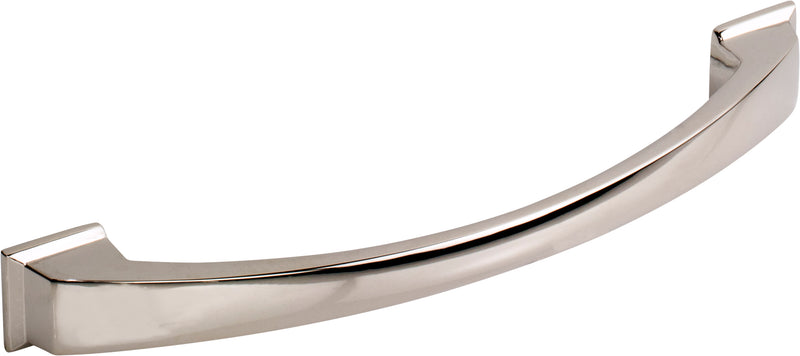 160 mm Center-to-Center Polished Nickel Arched Roman Cabinet Pull